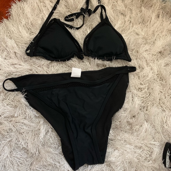 Other - Black netted Bikini Set🦋 4 for $100